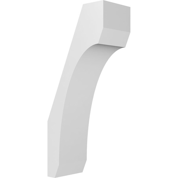 Ekena Millwork 3 1/2-in. W x 6-in. D x 14-in. H Legacy Architectural Grade PVC Knee Brace BRCP035X06X14LEC - main